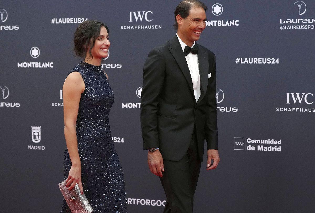 Maria Francisca Perello și Rafael Nadal, apariție de mare rafinament la Gala Premiilor Laureus