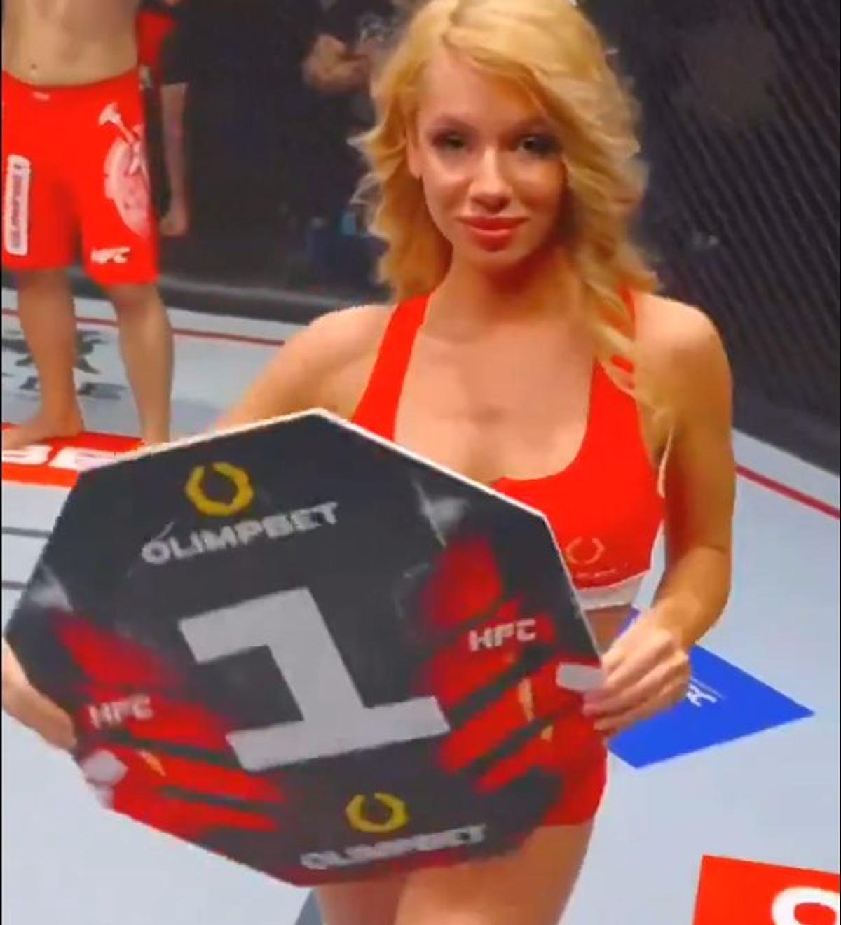 Bătut de fani și suspendat pe viață, luptătorul de MMA care a lovit o „ring girl” vine cu explicații: „Am un mesaj pentru Maria”