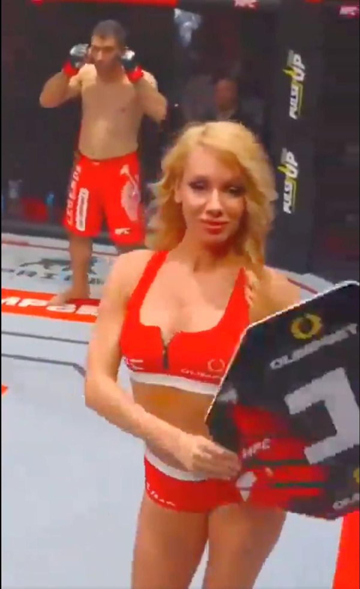 Bătut de fani și suspendat pe viață, luptătorul de MMA care a lovit o „ring girl” vine cu explicații: „Am un mesaj pentru Maria”