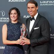 Maria Francisca Perello și Rafael Nadal, la Gala Premiilor Laureus / Sursă foto: Imago Images