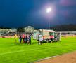 Benzar, accidentat grav de Abdallah / foto: Ionuț Tăbultoc