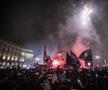 Sărbătoarea fanilor lui Inter Milano după câștigarea Scudetto / Foto: Imago Images