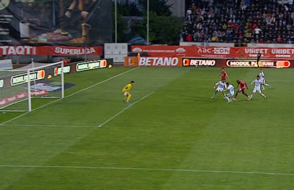 offside la golul lui Selmani în Botoșani - Dinamo
