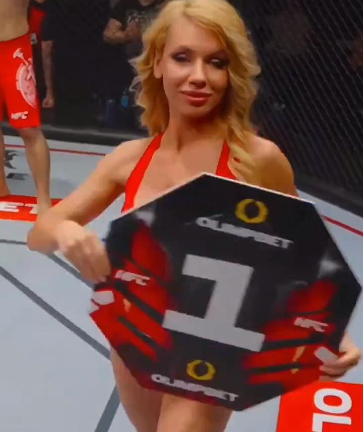 Bătut de fani și suspendat pe viață, luptătorul de MMA care a lovit o „ring girl” vine cu explicații: „Am un mesaj pentru Maria”