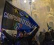 Sărbătoarea fanilor lui Inter Milano după câștigarea Scudetto / Foto: Imago Images