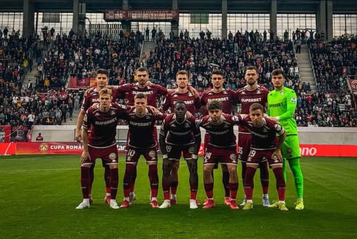 Hermannstadt - Rapid 2-1. Așa ceva nu s-a mai văzut! Ce a făcut jucătorul lui Măldărășanu, după golul decisiv din prelungiri