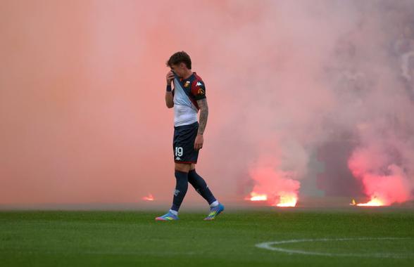 Dan Șucu are probleme cu suporterii și în Italia » Ultrașii celor de la Genoa au făcut HAOS cu Lazio