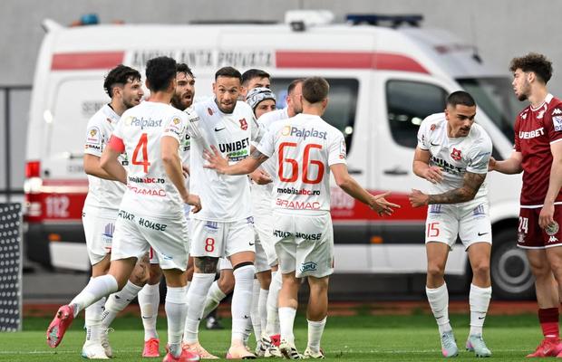 Hermannstadt - Rapid 2-1 » L-au Bușit pe Șumudică! Sibienii elimină Rapid, sunt în finala Cupei și îi semnează, practic, sentința antrenorului giuleștean!