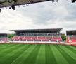 Stadionul de la Sibiu, în ziua meciului / Sursă foto: Facebook@ Hermannstadt