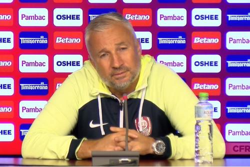 Dan Petrescu trece printr-un chin, înainte de finala cu Hermannstadt: „Are dureri cumplite, nu poate să bea apă. Trebuia să fie internat!”