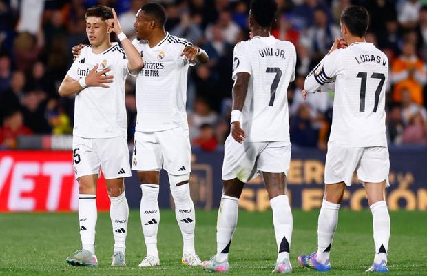 Real Madrid, salvată de Courtois în prelungiri cu Getafe » Clasamentul din La Liga