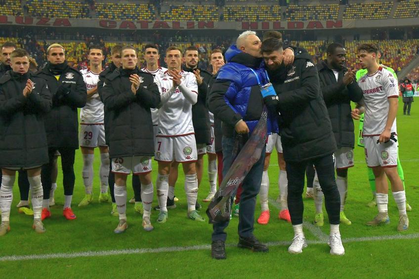 În urmă cu 4 luni, după Dinamo - Rapid 0-0, în etapa #21 din sezonul regular din Superliga, Marius Șumudică avea un mesaj pentru galerie. Pe 23 aprilie, promisiunea s-a întors împotriva antrenorului giuleștenilor/ foto: Cristi Preda (GSP)