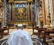 Papa Francisc avea o conexiune specială cu Basilica Santa Maria Maggiore din Roma / FOTO: Imago Images