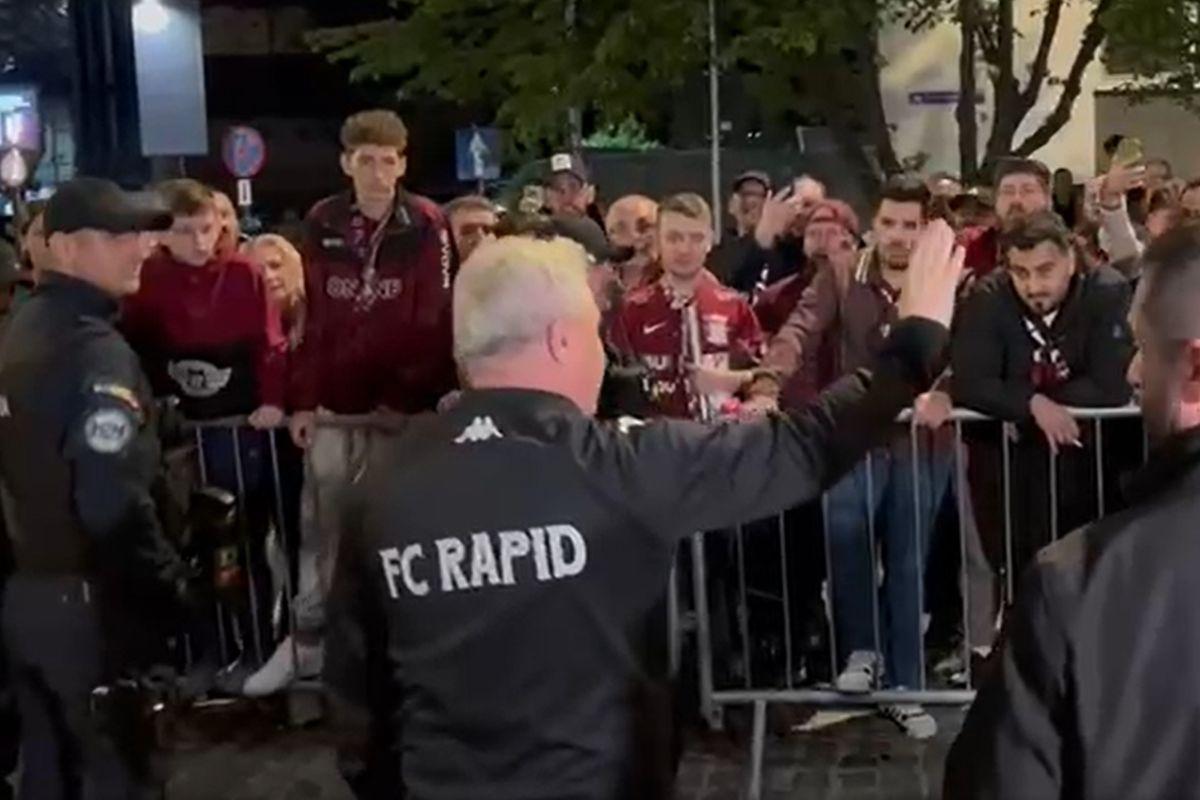 Hermannstadt - Rapid 2-1. Marius Șumudică și-a anunțat demisia în fața fanilor: „Eu nu mai sunt antrenorul Rapidului”