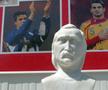 Cristi Chivu în 2010, la dezvelirea bustului tatălui său, la Reșița / Sursă foto: Arhivă Gazeta Sporturilor