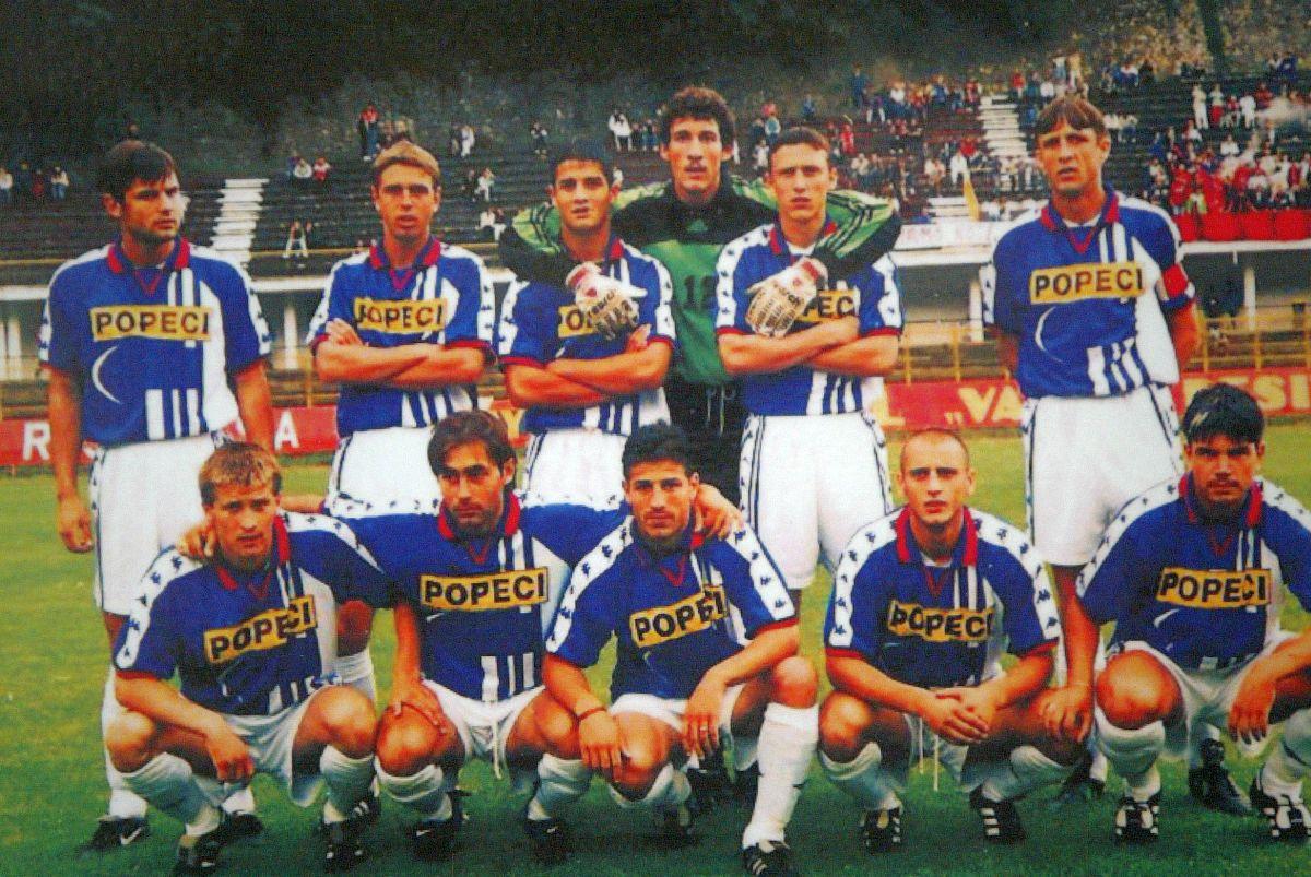 Cristi Chivu, inimă de reșițean » Imagini din 2010, de la dezvelirea bustului lui Mircea Chivu, regretatul său tată
