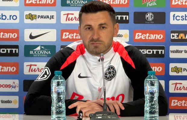Lucian Filip, antrenorul de conjunctură de la FCSB, n-a ocolit nicio întrebare în conferință: „Erau unele lucruri care nu se legau”