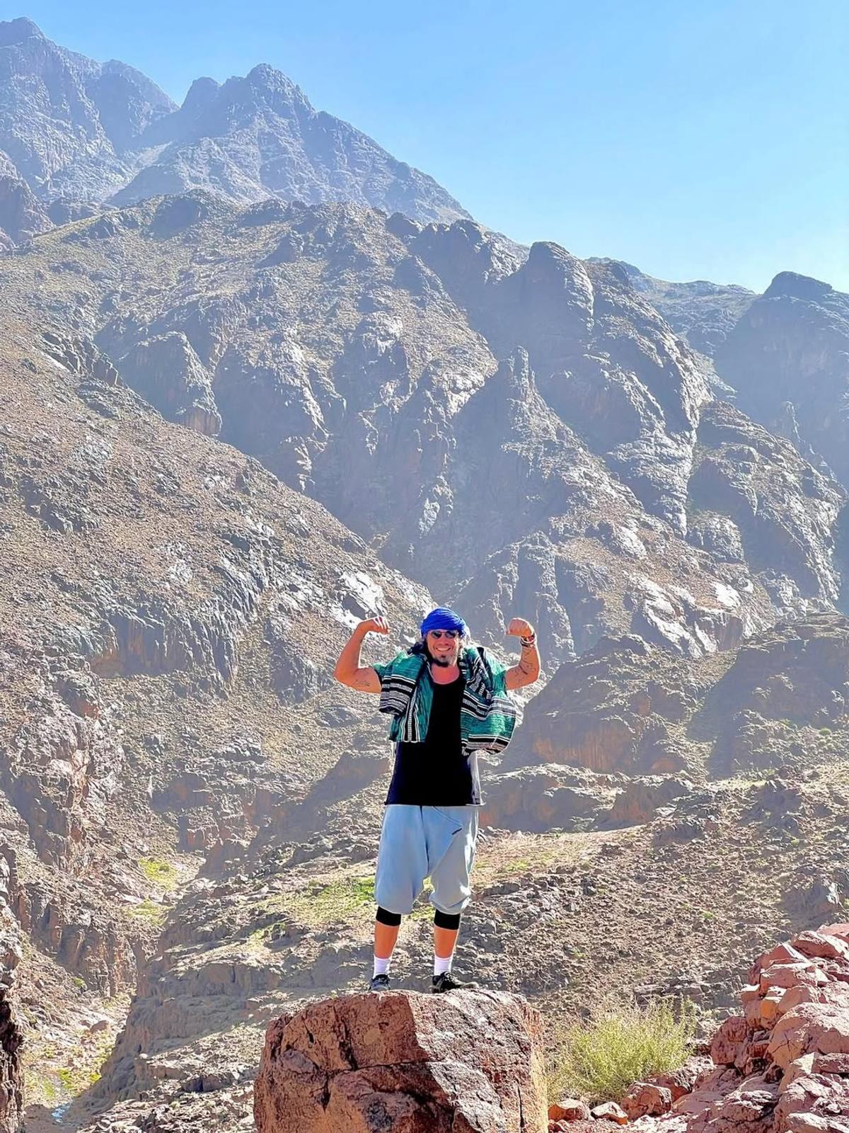 Marat Safin, fost număr 1 ATP, nomad în Munții Atlas