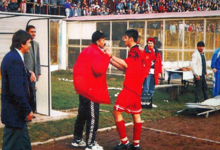 Cristi Chivu și Mircea Chivu / Sursă foto: Arhivă Gazeta Sporturilor