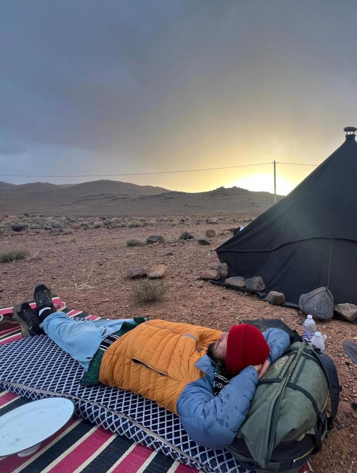 Îl recunoști? Fostul număr 1 ATP, nomad în Munții Atlas: „Casa noastră - mama natură”