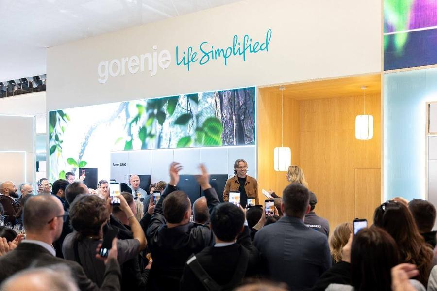 Luka Modrić transformă standul Gorenje în atracția principală de la EuroCucina 2026