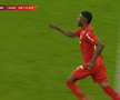 Kennedy Boateng a marcat în semifinala Cupei României și a sprintat tot terenul să se bucure cu fanii
