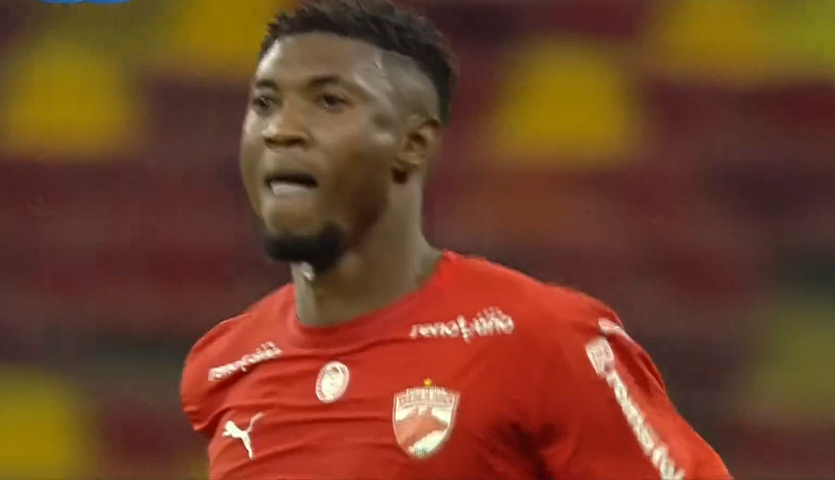 Kennedy Boateng a marcat în semifinala Cupei României și a sprintat tot terenul să se bucure cu fanii