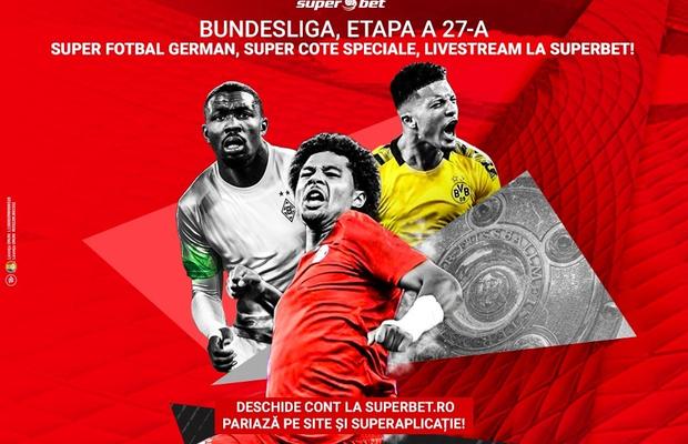 Super fotbal german în etapa a 27-a din Bundesliga!