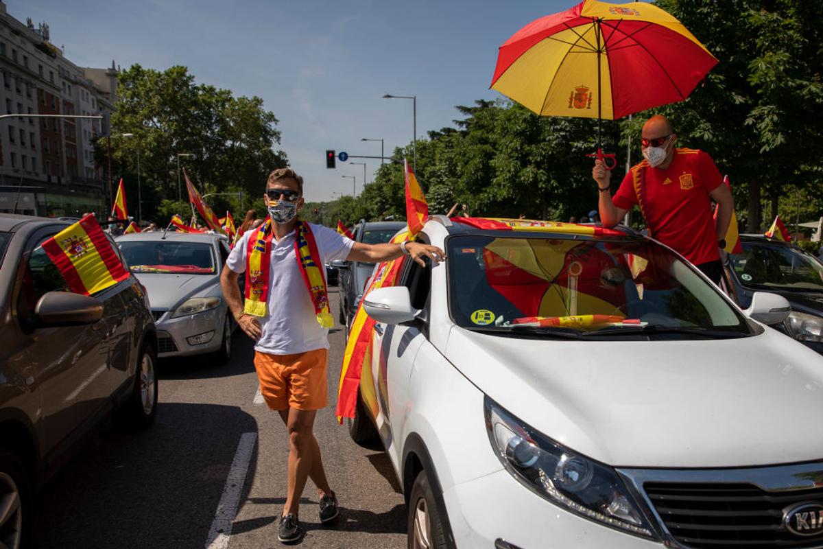 FOTO Protest spectaculos în Spania, împotriva restricțiilor impuse de guvern! Reacția lui Pepe Reina