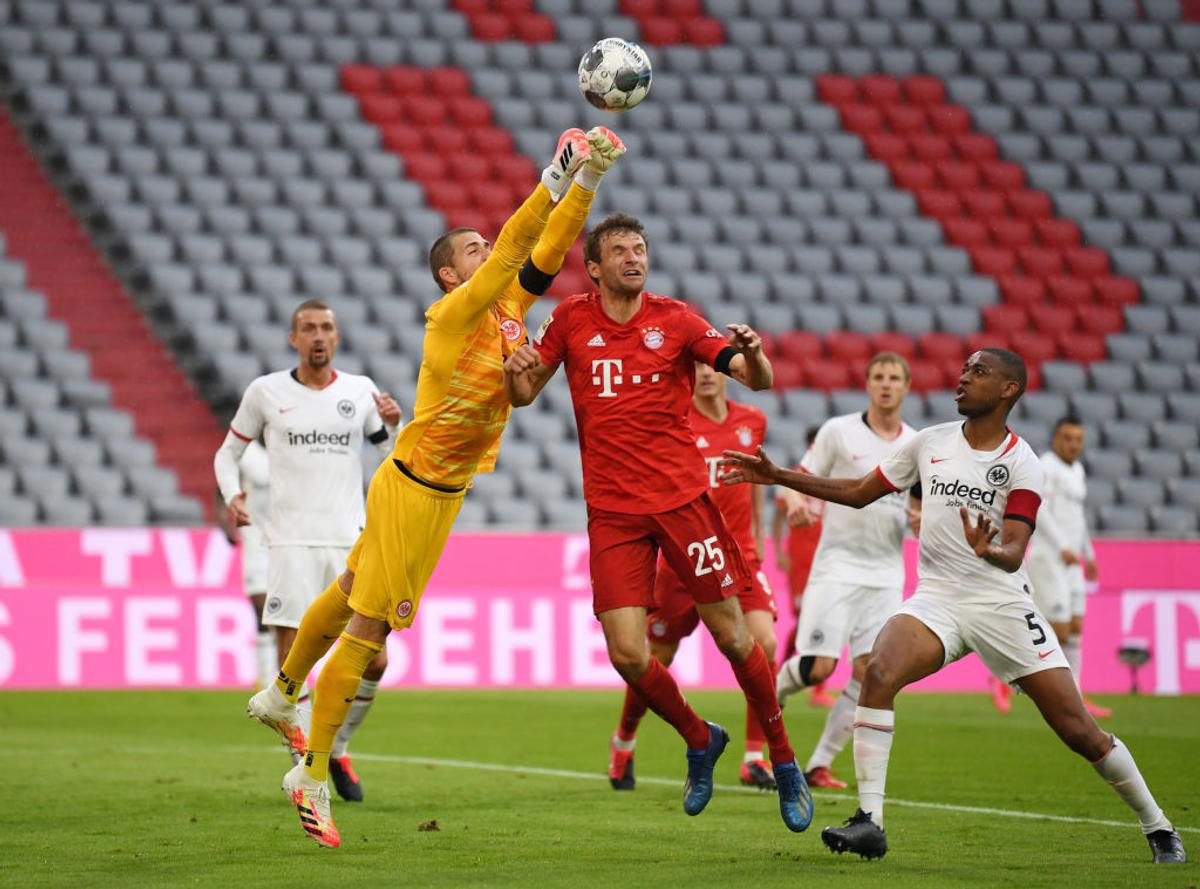 Bayern - Eintracht Frankfurt 5-2 » Bavarezii și-au luat revanșa pentru meciul din tur, într-o partidă-spectacol pe Allianz Arena