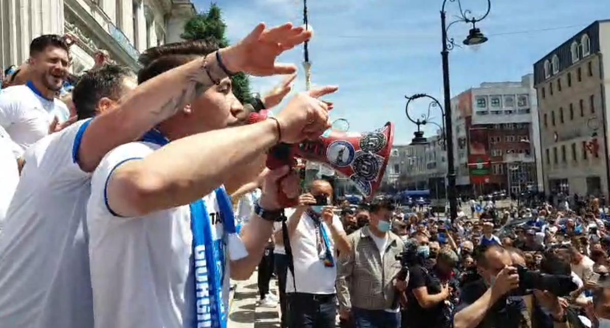 Fani CSU Craiova - sărbătoare Cupa - 23.05.2021