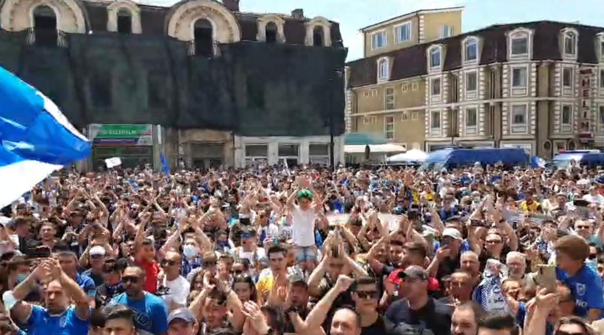 Fani CSU Craiova - sărbătoare Cupa - 23.05.2021