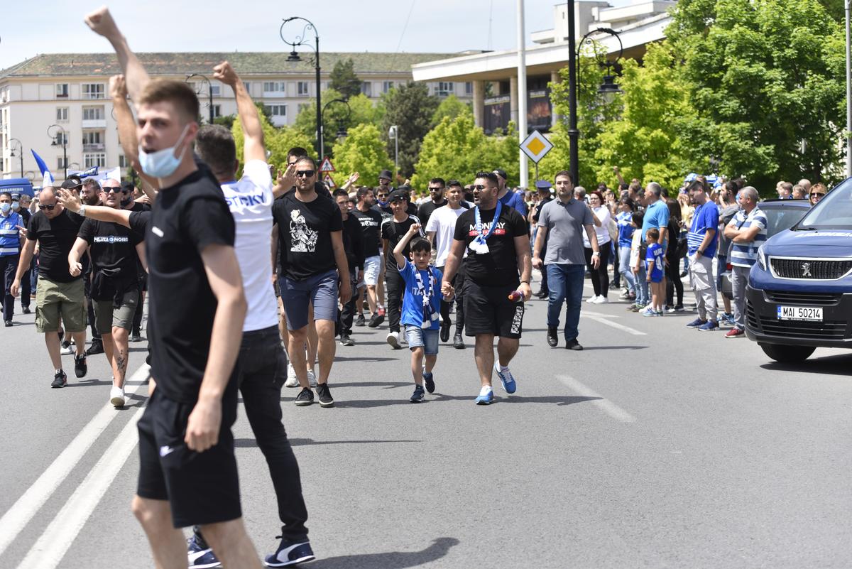 Fani CSU Craiova - sărbătoare Cupa - 23.05.2021