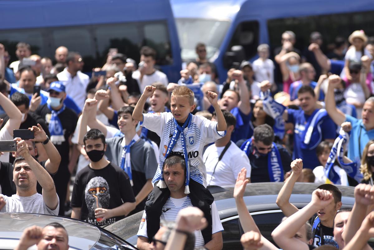 Fani CSU Craiova - sărbătoare Cupa - 23.05.2021