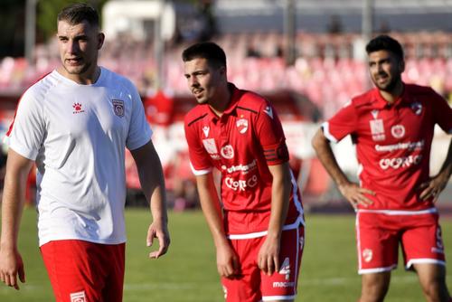 Imagine din duelul CS Dinamo - ACS FC Dinamo, clubul lui Badea / Sursă foto: GSP