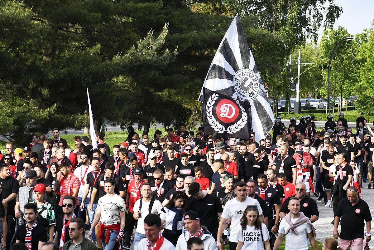 Mizerie pe străzi, pagube la stadion » Urmările meciului dintre U Cluj și Dinamo