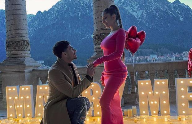 Florinel Coman s-a logodit » Decorul pregătit de jucătorul lui FCSB pentru Ioana Timofeciuc