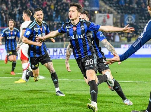 Olimpiu Moruțan (24 de ani), mijlocașul ofensiv de la Galatasaray, ar urma să joace la Salernitana, în Serie A, în sezonul viitor/ foto: Imago Images