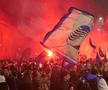 Sărbătoarea fanilor celor de la Atalanta, după triumful din Europa League / 23.05.2024