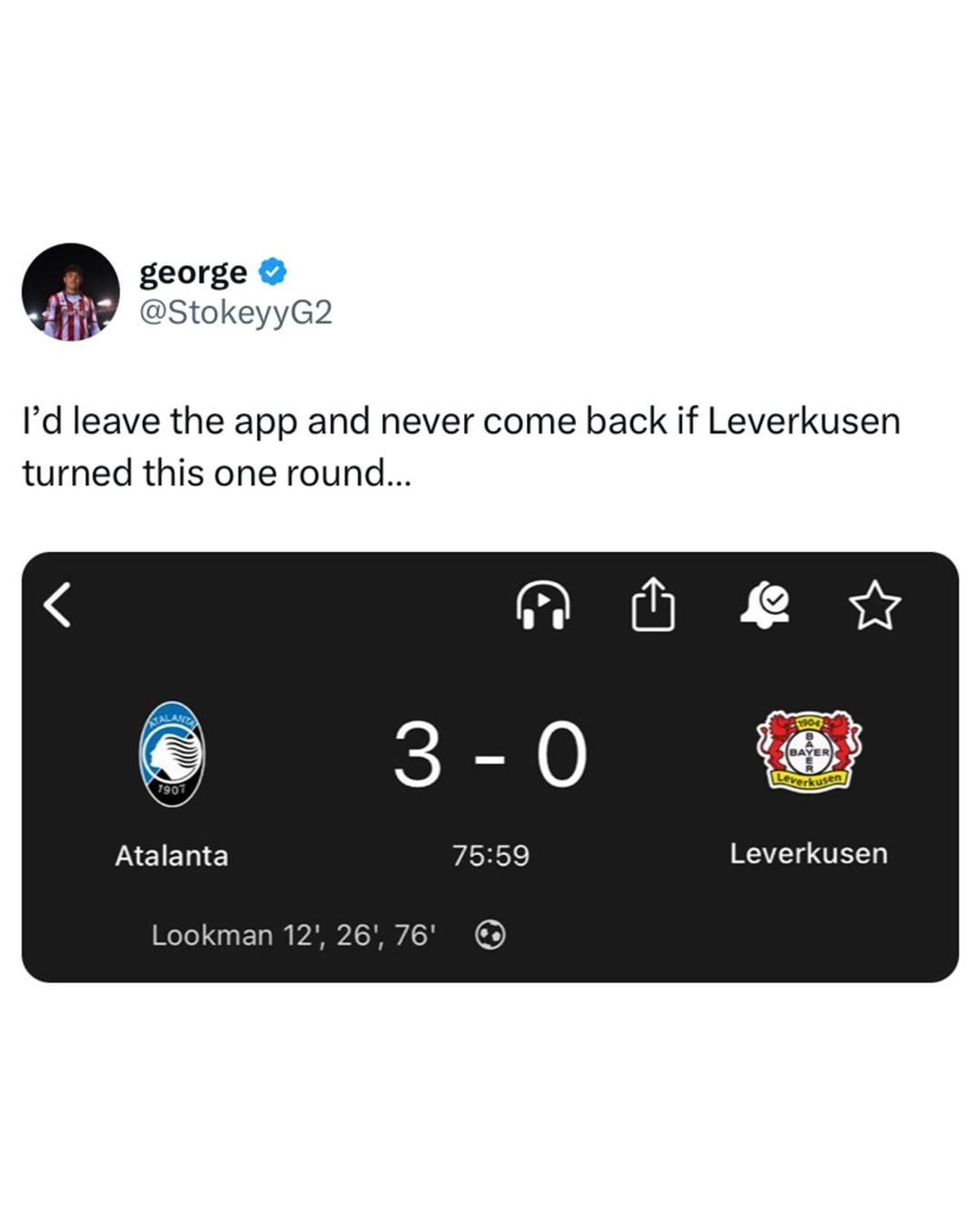 Cele mai tari meme-uri de după Atalanta - Bayer Leverkusen » Nemții n-au scăpat de ironii