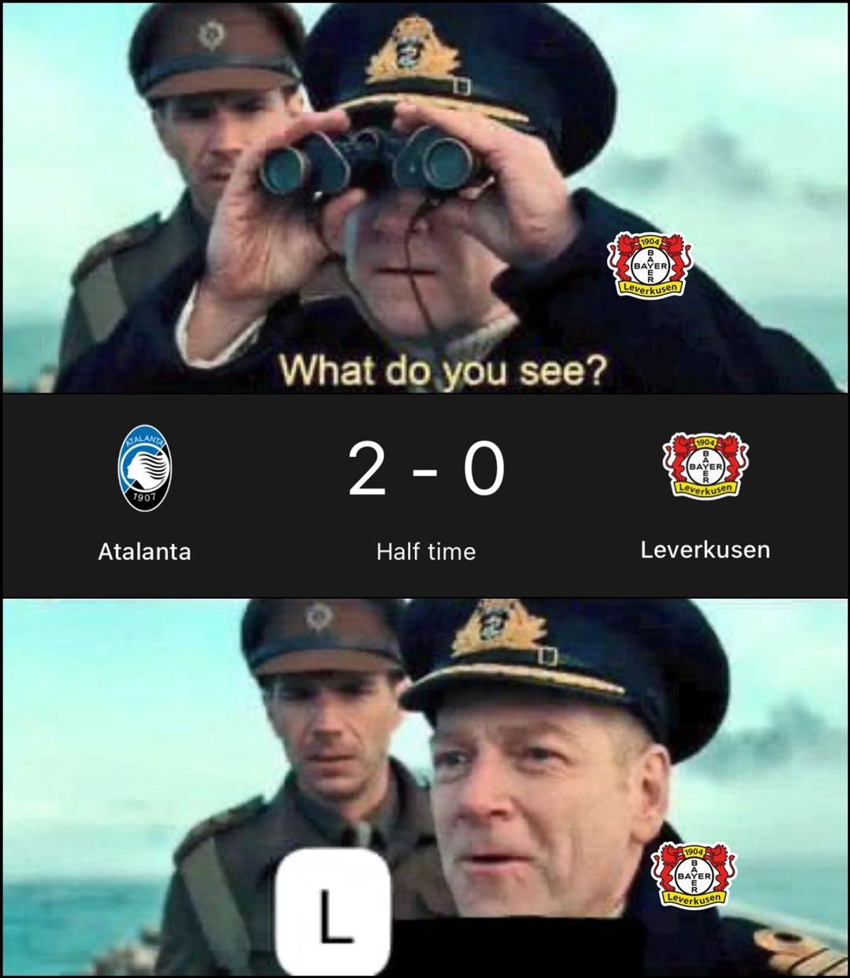 Cele mai tari meme-uri de după Atalanta - Bayer Leverkusen » Nemții n-au scăpat de ironii