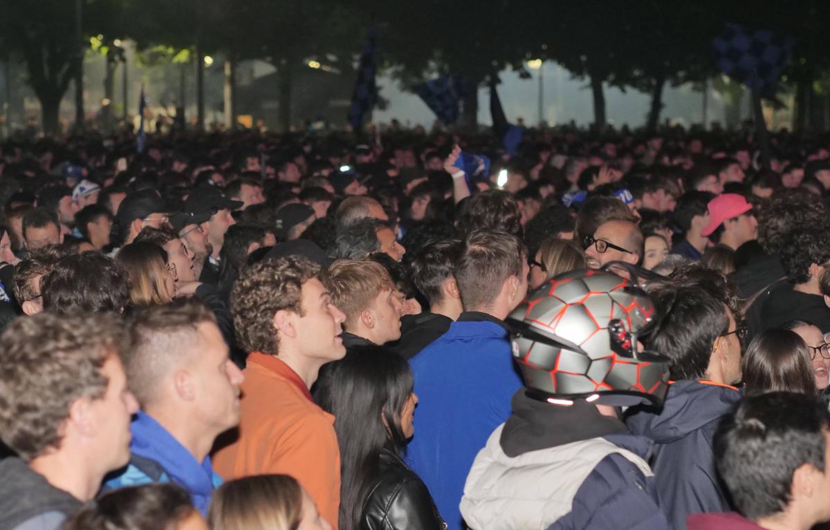 Sărbătoarea fanilor celor de la Atalanta, după triumful din Europa League / 23.05.2024