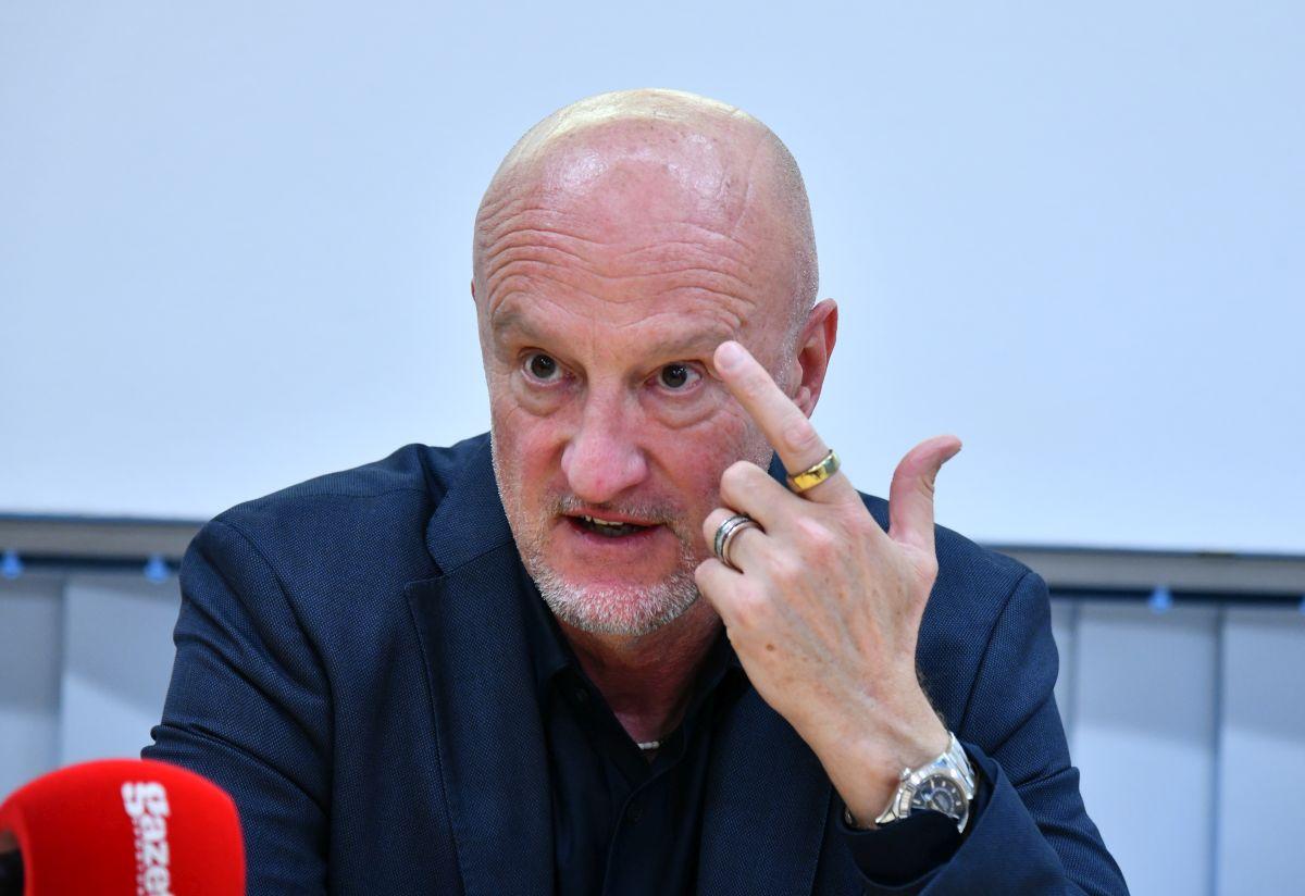Marco Rossi, selecționerul Ungariei, la povești cu reporterii GSP » Imagini cu strategul italian al maghiarilor