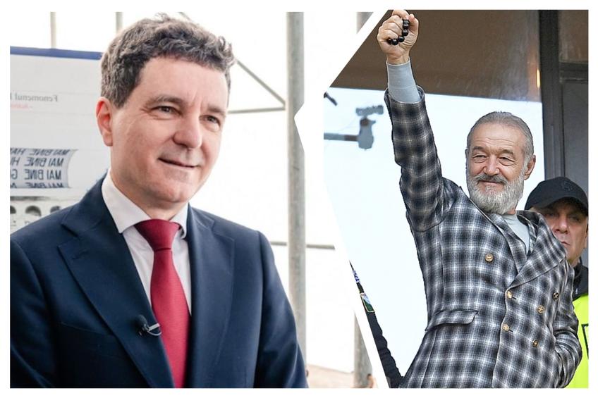 Gigi Becali l-a contrat de mai multe ori în trecut pe Nicușor Dan, însă recent i-a adresat o invitație în lojă la meciurile FCSB-ului, în semn de pace