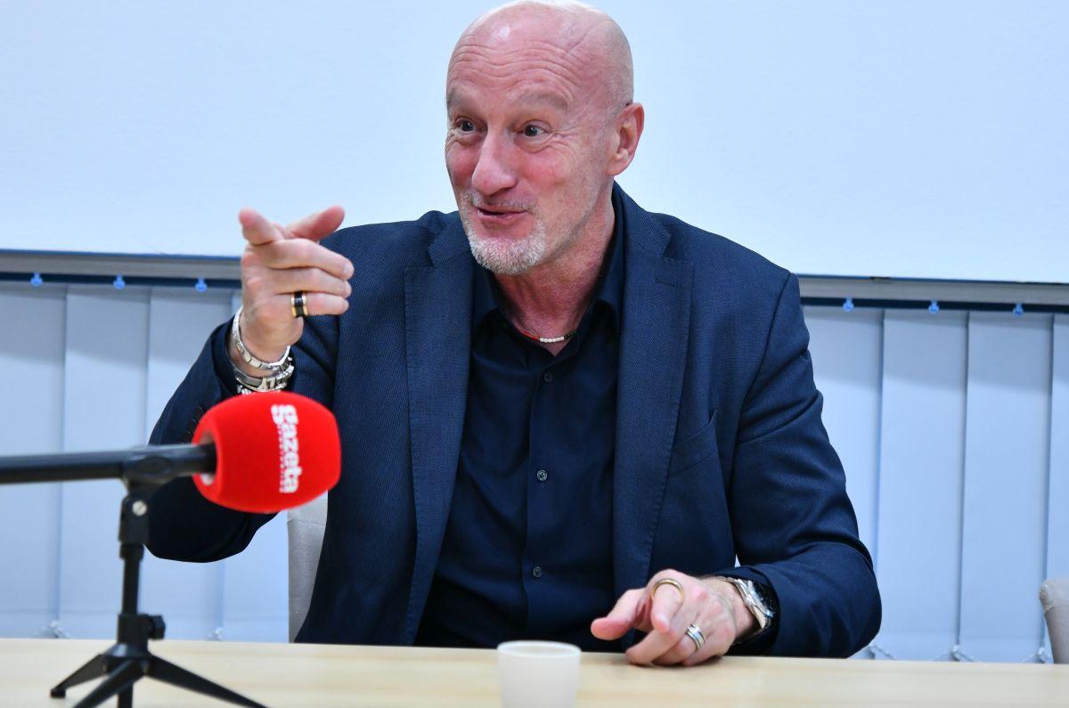 Marco Rossi, selecționerul Ungariei, la povești cu reporterii GSP » Imagini cu strategul italian al maghiarilor