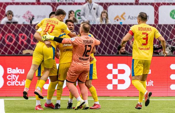 România s-a calificat în „optimile” Campionatului Mondial de minifotbal! Următoarea adversară