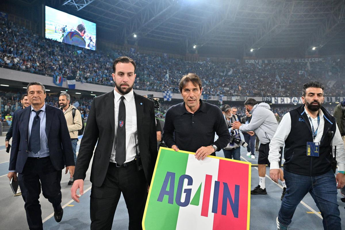 Napoli sărbătorește titlul în Serie A / foto: Imago