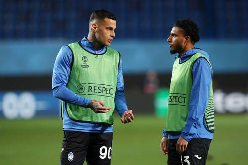 Ederson (dreapta) s-ar putea despărți în vară de colegul de la Atalanta, Gianluca Scamacca / Foto: GettyImages