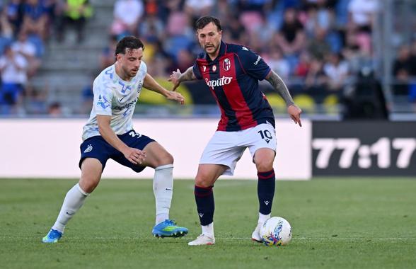 Cristi Chivu a încheiat sezonul de vis în Italia » Inter a egalat-o pe Bologna, după ce a fost condusă cu 1-3