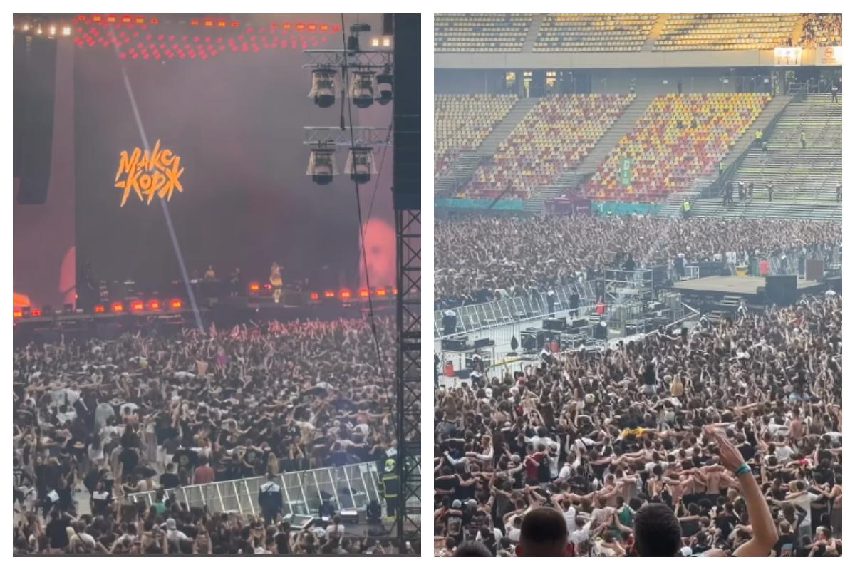 Concertul lui Max Korzh a adus scene ca-n marile peluze europene! Imagini incredibile pe gazonul Arenei Naționale